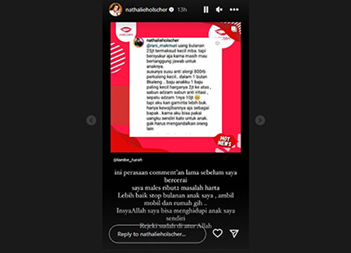 Gerah Terus Dikaitkan dengan Sule, Nathalie Holscher Bongkar Perselingkuhan sang Mantan Suami