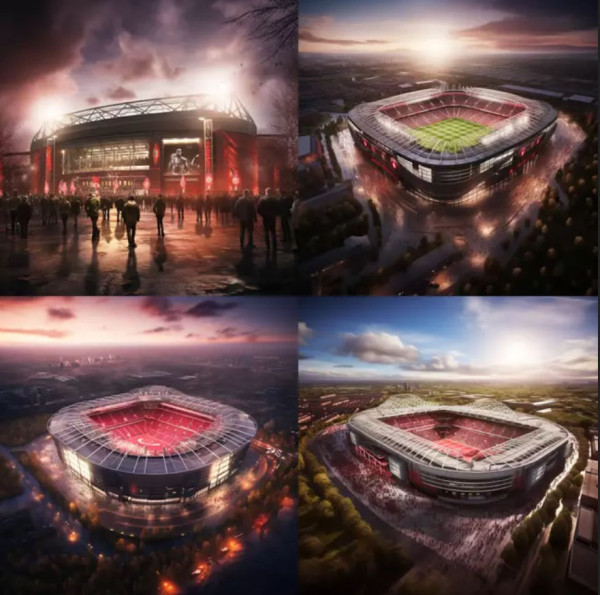 AI Ciptakan 5 Stadion Liga Inggris dalam 100 Tahun, Hasilnya Mengejutkan!