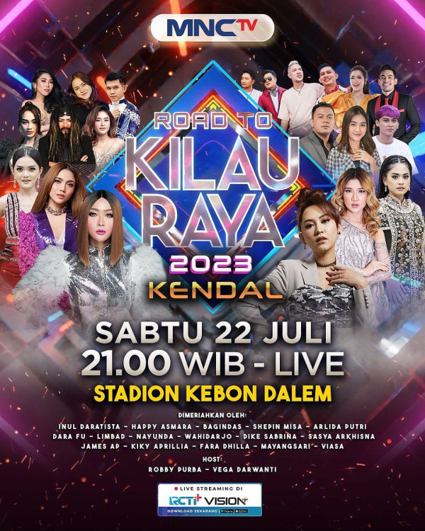 Bersiaplah, Konser Musik Spesial Road To Kilau Raya MNCTV Menyambangi Warga Kendal