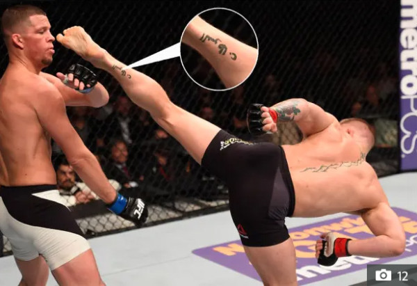 Ini 6 Tato Conor McGregor, Ada Gambar Huruf Arab