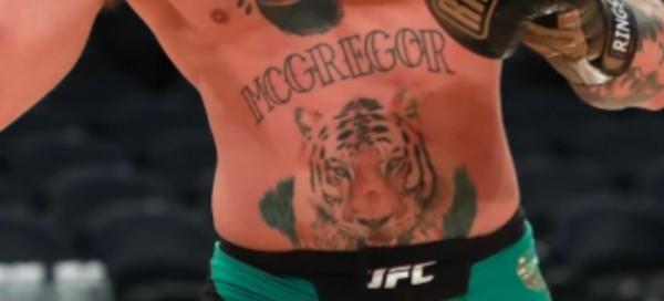 Ini 6 Tato Conor McGregor, Ada Gambar Huruf Arab