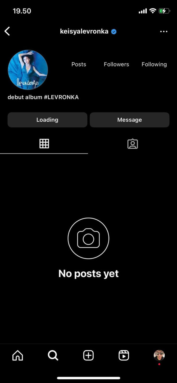 Akun Instagram Keisya Levronka Mendadak Lenyap, Kenapa?