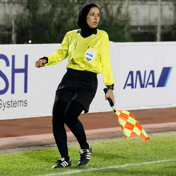 Heba Saadieh, Orang Palestina Pertama yang Jadi Wasit di Piala Dunia