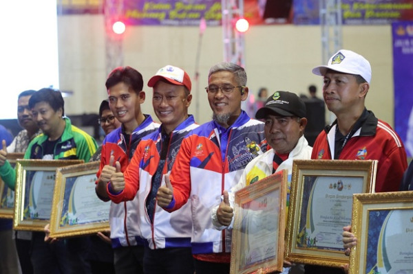 Sukses Pelaksanaan dan Prestasi, Jateng Juara Umum Pornas Korpri 2023
