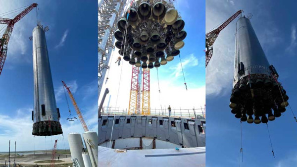 SpaceX Siap Luncurkan Roket Pendorong Starship Super Heavy