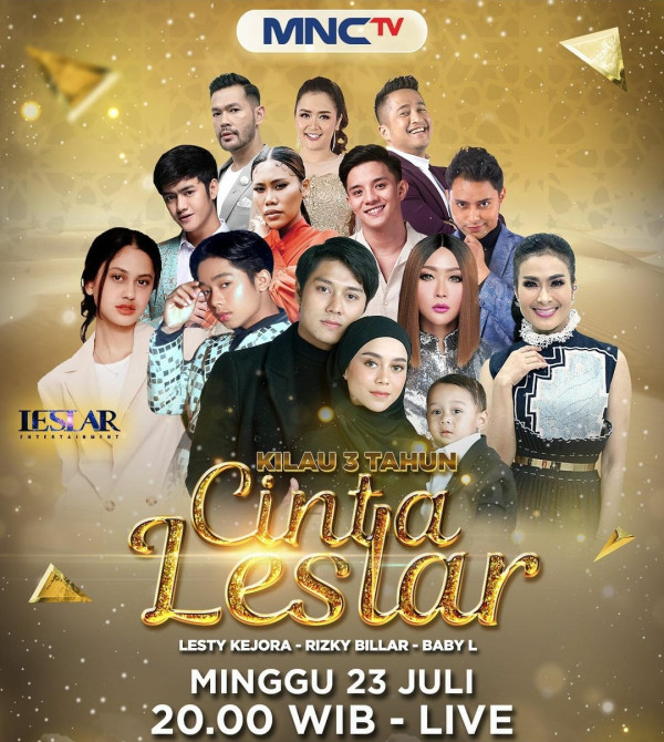 Kilau 3 Tahun Melodi Cinta Leslar di MNCTV, Nanti Malam!