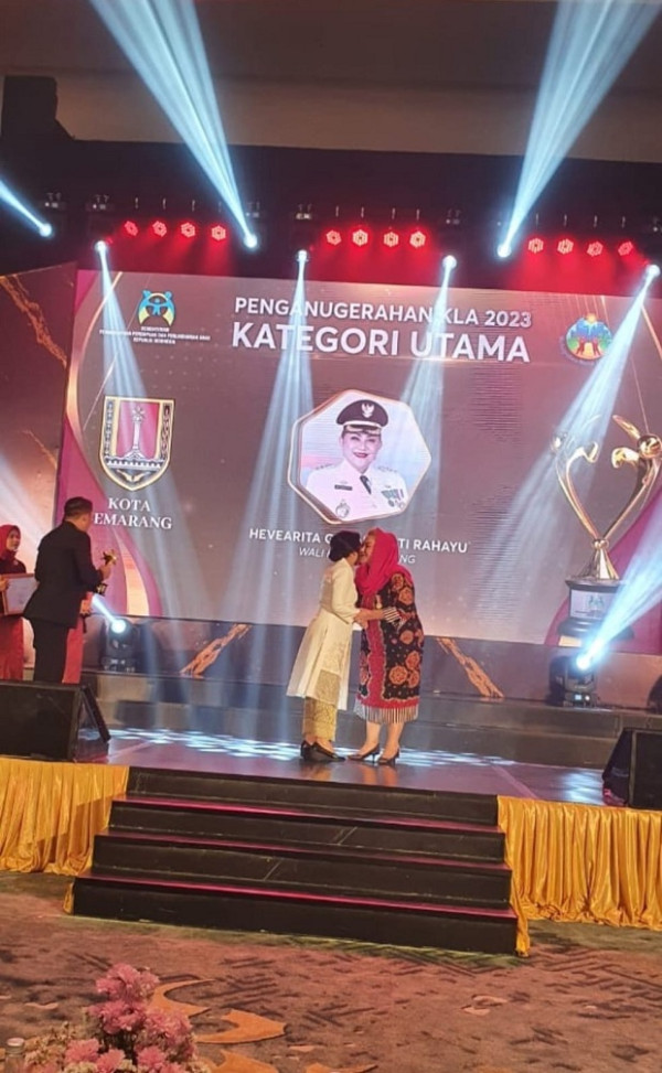 Akhirnya Kota Semarang Raih Penghargaan Kota Layak Anak Kategori Utama