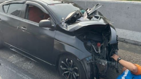 6 Kendaraan Terlibat Kecelakaan di Tol Jagorawi