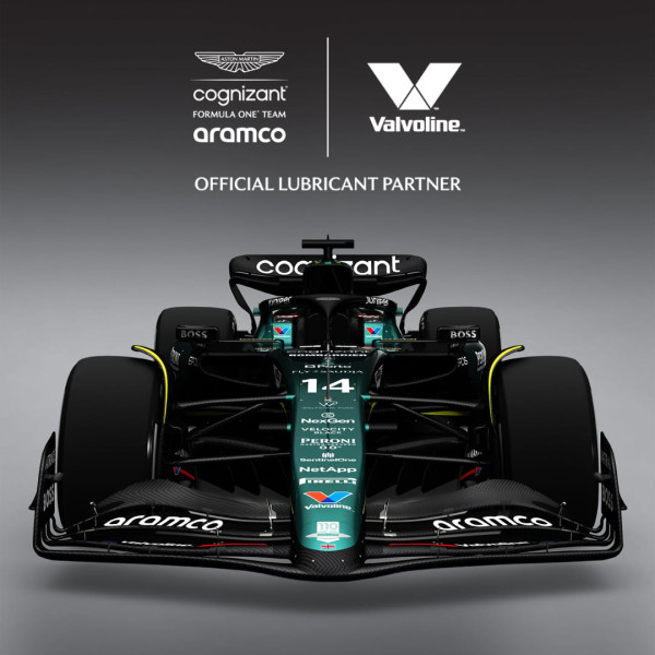 Keren, Mobil Balap Formula 1 Aston Martin Kini Dilumasi oleh Valvoline