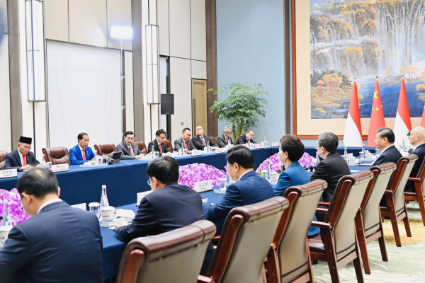 Presiden Jokowi dan Xi Jinping Berkomitmen Tingkatkan Kerja Sama Impor Produk Laut hingga IKN