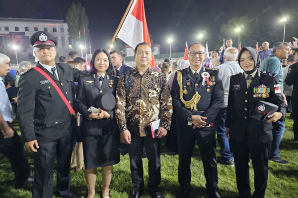 Membanggakan! 3 Anggota Polri Diwisuda Erdogan Usai Ikuti Pendidikan Dua Tahun di Turki