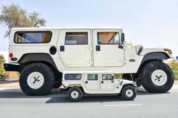 Bikin Geger Penampakan Mobil Hummer Raksasa, Pemiliknya Sosok Penting di Dubai