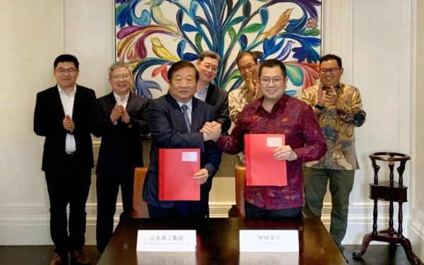 HT Bagikan Momen Spesial Kerja Sama MNC Guna Usaha dengan Weichai Group di Singapura