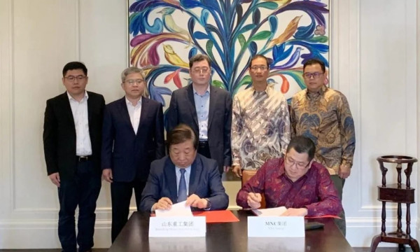 HT Bagikan Momen Spesial Kerja Sama MNC Guna Usaha dengan Weichai Group di Singapura