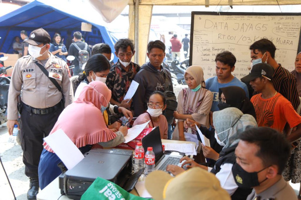 Ratusan Warga Terdampak Kebakaran di Kapuk Muara Masih Mengungsi di 2 Lokasi