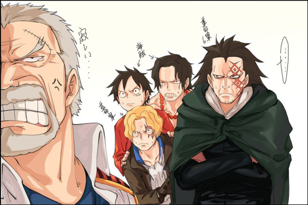 10 Fakta Monkey D. Garp, Kakeknya Luffy di One Piece