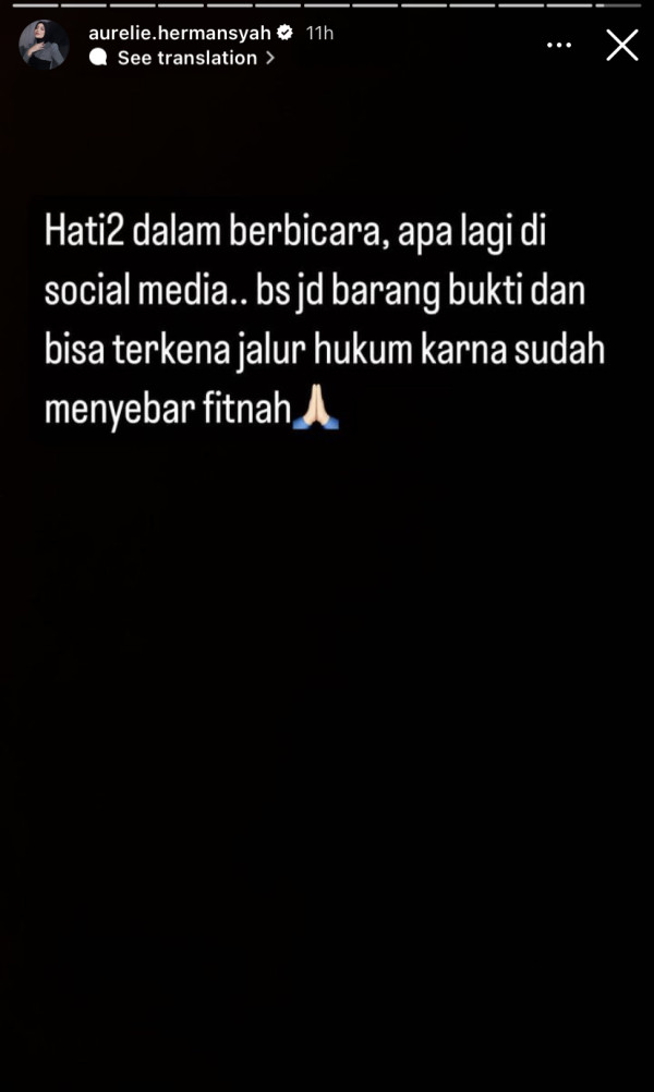 Aurel Hermansyah Singgung soal Fitnah hingga Ancam Tempuh Jalur Hukum, Kenapa?