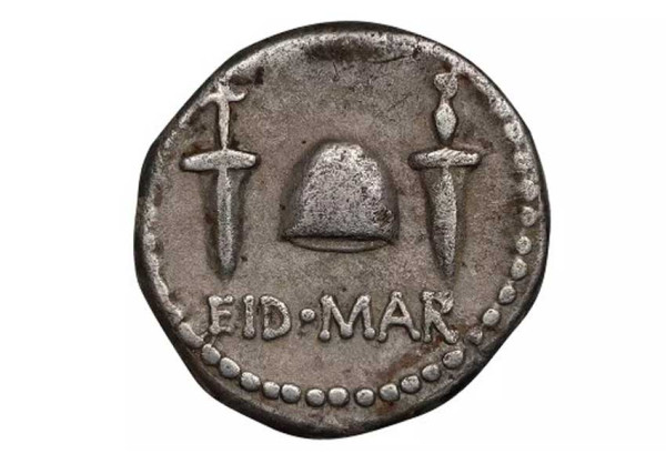 Koin Perak Ini Digunakan Brutus untuk Membayar Pasukan Pembunuh Julius Caesar