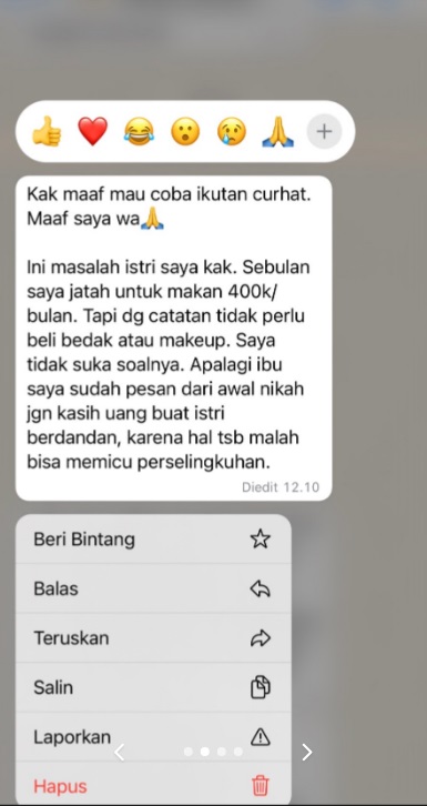 Viral! Suami Beri Istri Uang Rp400 Ribu Sebulan tapi Malah Kesal Dimasakin Sayur Tauge