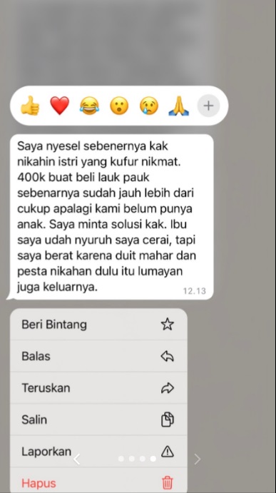 Viral! Suami Beri Istri Uang Rp400 Ribu Sebulan tapi Malah Kesal Dimasakin Sayur Tauge
