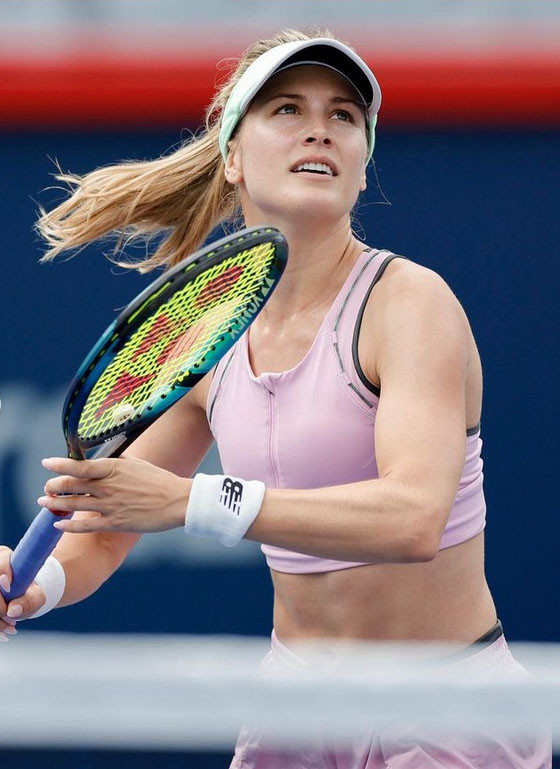 Eugenie Bouchard Makin Enak Dilihat usai Pamer Perut Langsing