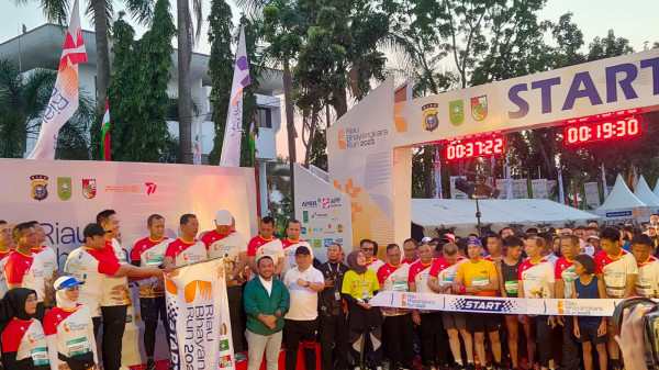 Atlet SEA Games Sabet Kemenangan di Ajang Riau Bhayangkara Run 2023