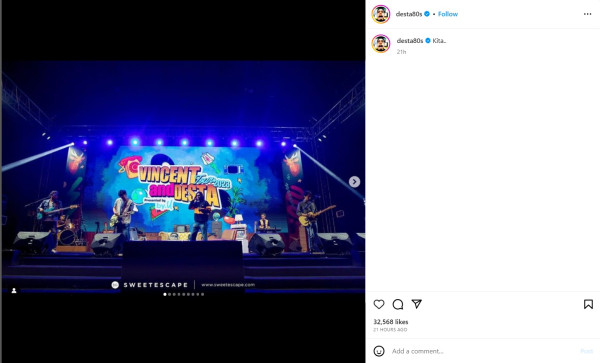 Jadi Drummer Sheila On 7, Desta Dipuji Duda Berkarisma