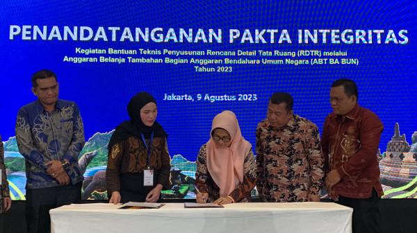 Jamin Kemudahan Berusaha bagi Investor, Wali Kota Pematang Siantar Tandatangani RDTR