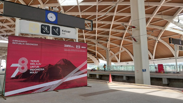 Penyelesaian Stasiun Kereta Cepat Halim Dikebut, KCIC: Sudah 98%