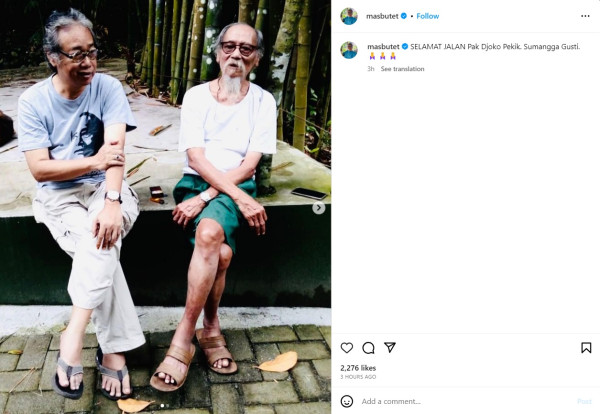 Pelukis Djoko Pekik Meninggal Dunia di Usia 86 Tahun