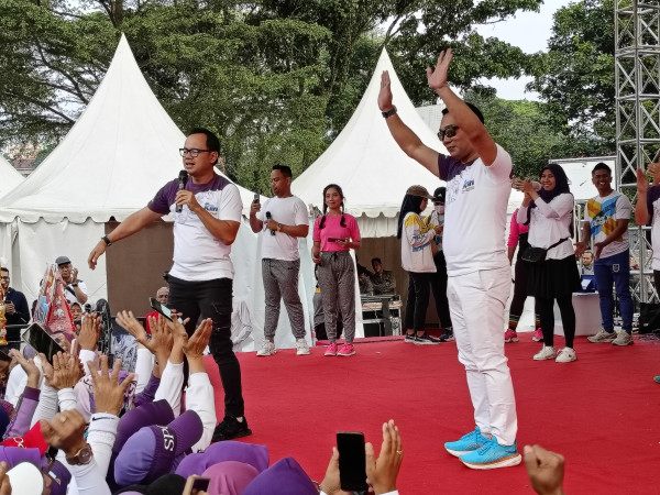 Launching Senam Bugar Jabar Juara Volume 2 di Kota Bogor, RK: Saya Mau Pamit