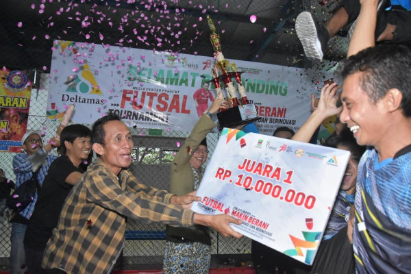 Turnamen Futsal Pj Bupati Kado Istimewa Hari Jadi Kabupaten Bekasi