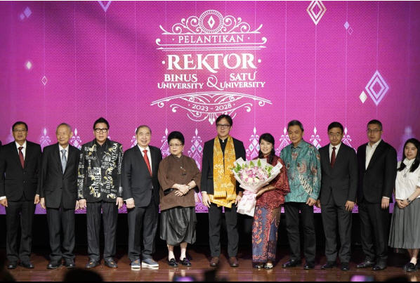 BINUS University Lantik Rektor Baru, Bertekad Berkontribusi untuk Indonesia Emas 2045