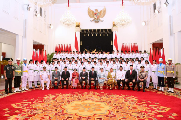 Daftar Lengkap Nama-nama 76 Anggota Paskibraka 2023 di Istana Negara
