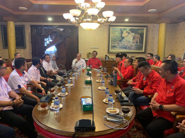 Bahas Pemenangan Ganjar Pranowo, PDIP dan Perindo Kepri Bertemu