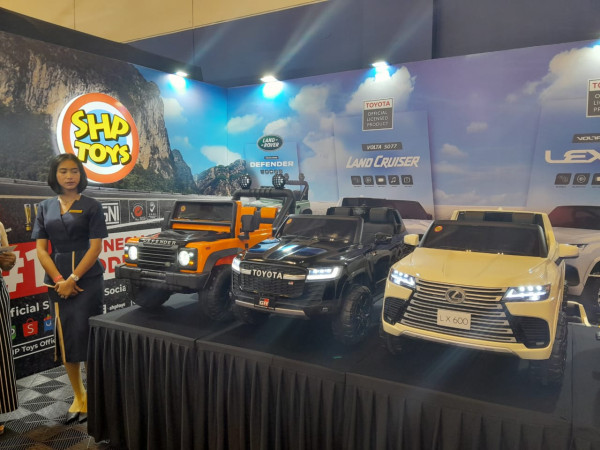 SHP Toys Hadirkan Mobil Tunggang Anak dari SUV Legendaris dan Premium