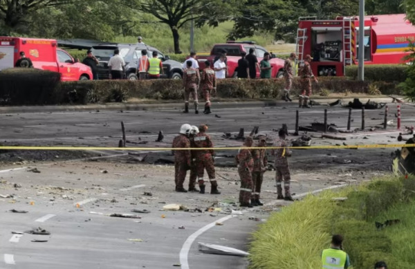 5 Fakta Jatuhnya Pesawat Pribadi yang Menghantam Jalan Raya di Malaysia