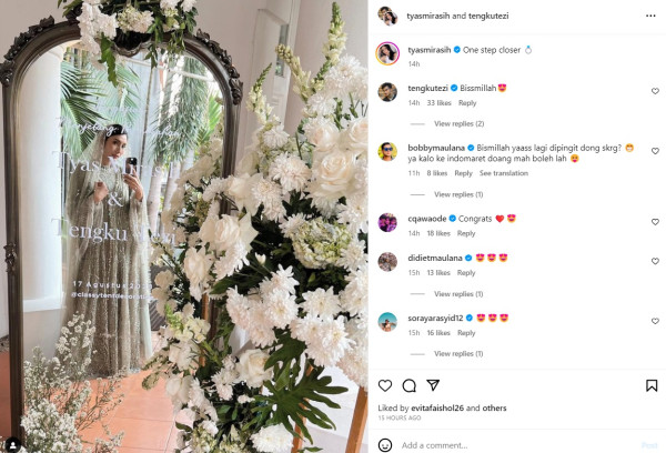 Tyas Mirasih Gelar Pengajian Jelang Menikah dengan Tengku Tezi