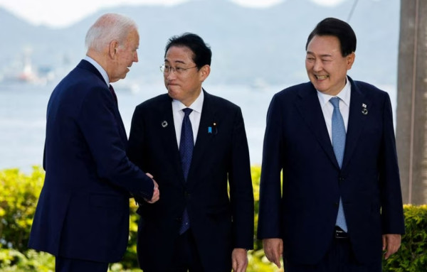 6 Fakta Kesepakatan dalam KTT AS, Korea Selatan, dan Jepang, Salah Satunya Siap Berperang Melawan China