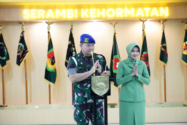 Jabat Danpomdam XVIII/Kasuari, Kolonel Cpm Indra Diminta Total Jalankan Tugas
