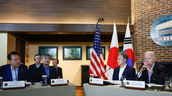 6 Fakta Kesepakatan dalam KTT AS, Korea Selatan, dan Jepang, Salah Satunya Siap Berperang Melawan China