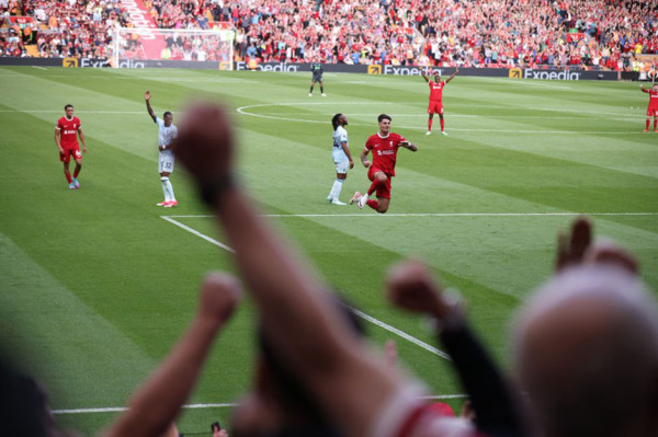 Hasil Liverpool vs Bournemouth: Dramatis! 10 Pemain The Reds Hancurkan The Cherries