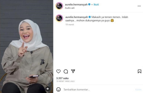 Tidak Mau Setengah-Setengah, Aurel Hermansyah Gabung ke Shopee Live Biar Makin Cuan!