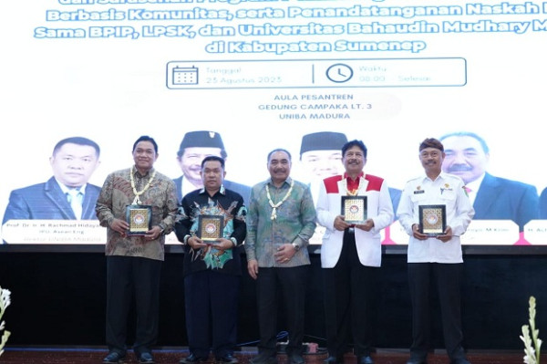 Kepala BPIP Tekankan Mahasiswa Uniba Madura dapat Menjaga dan Amalkan Pancasila