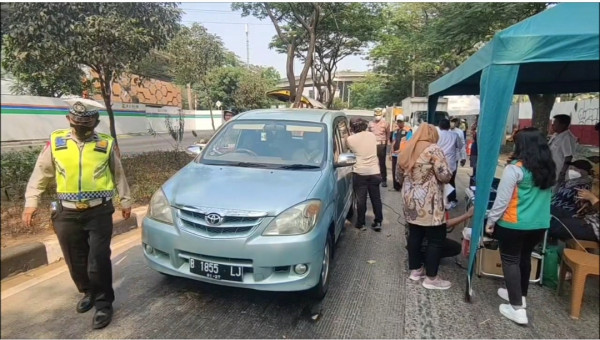 Razia Emisi di Jakarta Utara, Puluhan Kendaraan Kena Tilang Teguran Tertulis