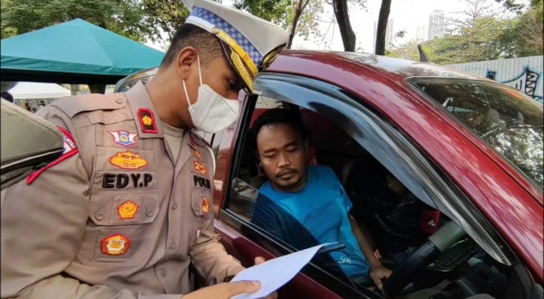 Razia Emisi di Jakarta Utara, Puluhan Kendaraan Kena Tilang Teguran Tertulis