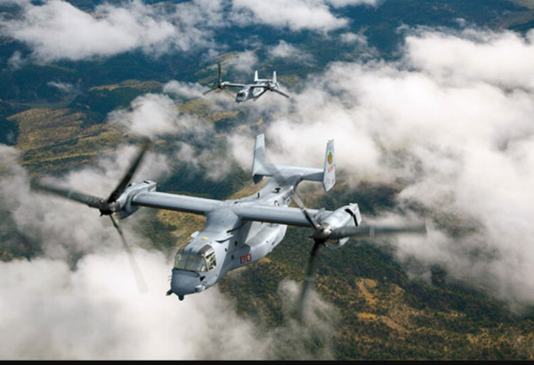 10 Kehebatan Bell Boeing V-22 Osprey, Helikopter yang Mampu Beroperasi di Segala Medan