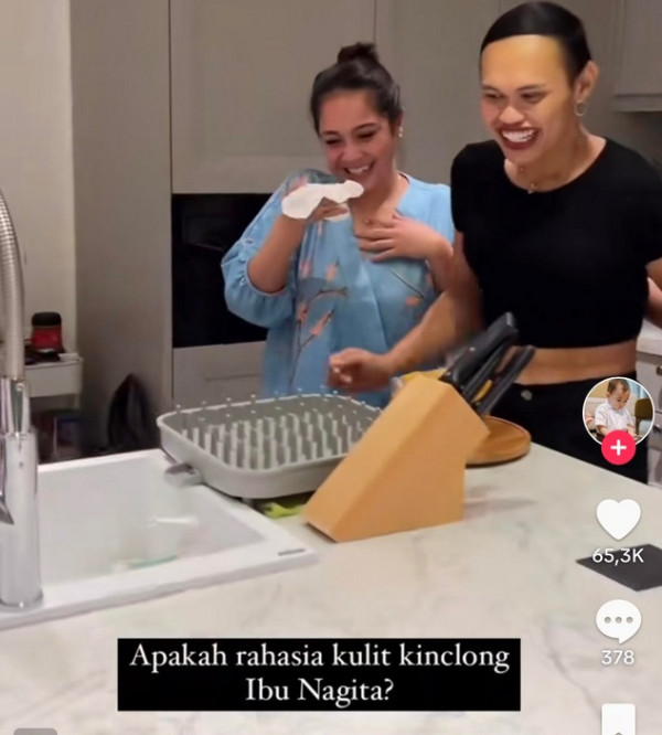 Heboh Video Nagita Slavina Bersihkan Wajah Pakai Sabun Cuci Piring, Netizen: Ini Benaran?