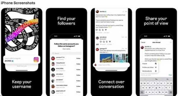 Pengguna Aplikasi Seluler Menurun, Meta Luncurkan Threads Versi Web