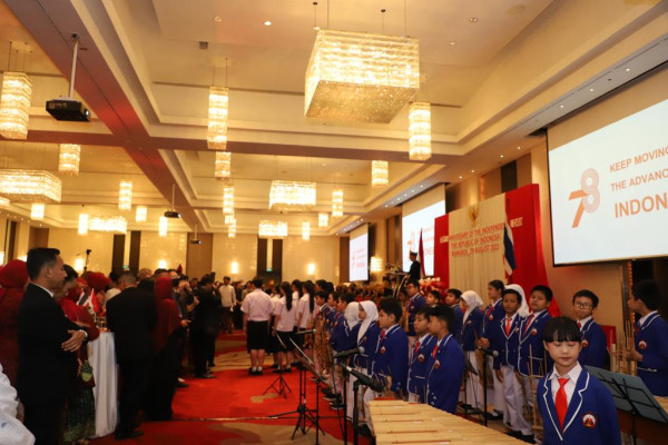 Ketua DPR Thailand Hadiri Resepsi Diplomatik Indonesia di Bangkok